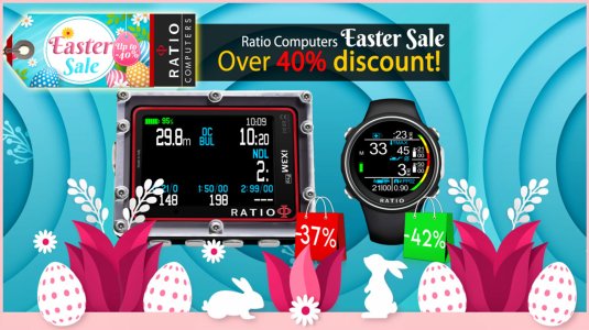 Diveworld easter sale