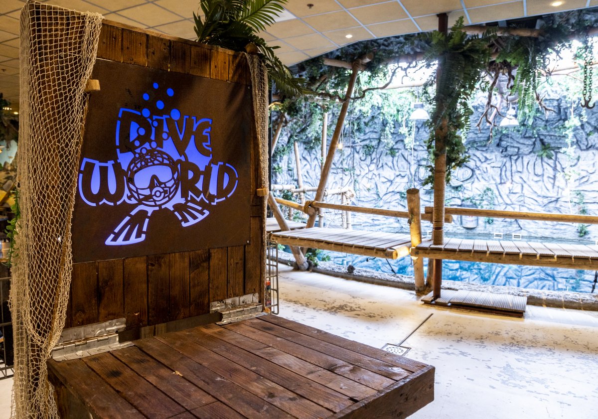 Diveworld is zaterdag 31 mei gesloten voor duiken!