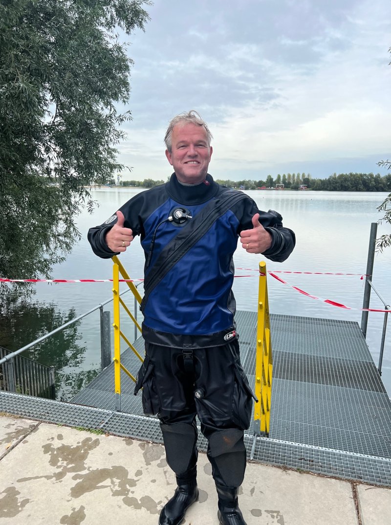 Marcel Beldert duikinstructeur bij Diveworld Enschede